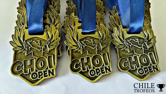 Medallas Choi Open competencia artes marciales