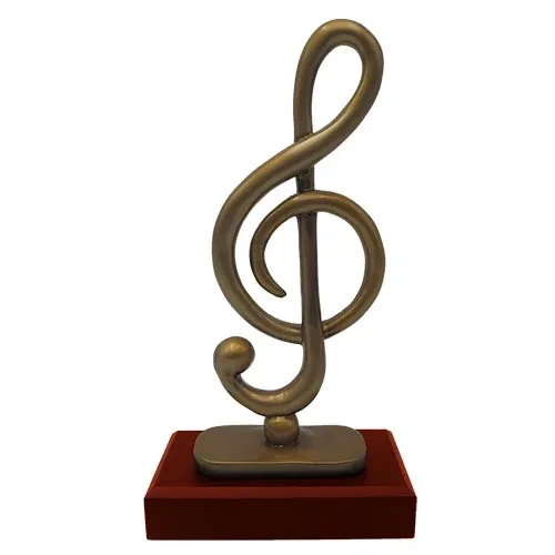 Trofeo de Resina Nota Musical